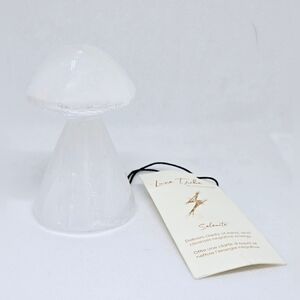 Luxe Tribe Selenite Mushroom Decor